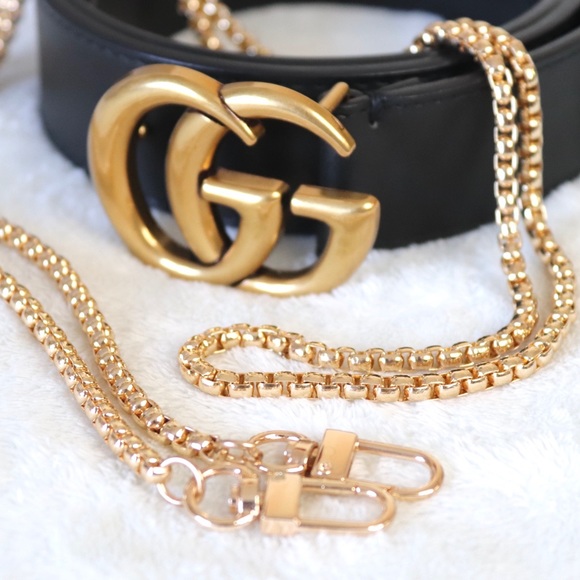 🌸 BOGO Gold Chain Crossbody Replacement Strap - Picture 1 of 8